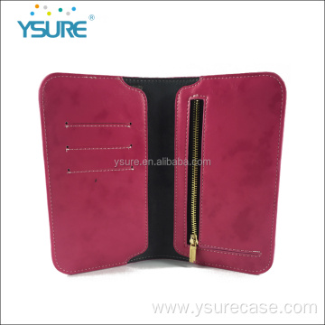 Wallet leather case universal for fashionable suitable